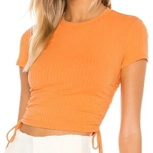 Lovers + Friends Divine Tee in Rust Orange 🧡 Size XS NWT $88